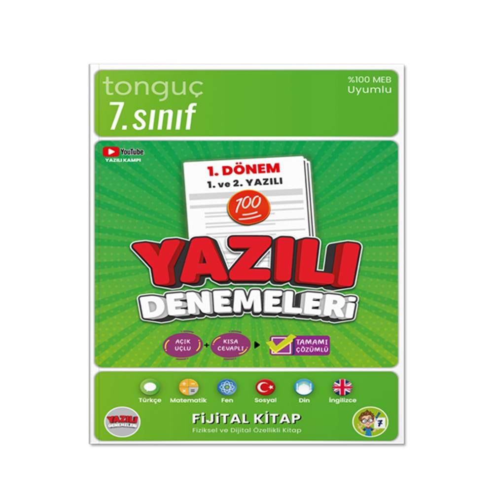 7. Sınıf Yazılı Denemeleri 1. Dönem 1 ve 2. Yazılı