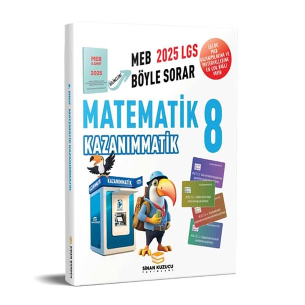 2025 Lgs 8. Sınıf Matematik KAZANIMMATİK SORU BANKASI