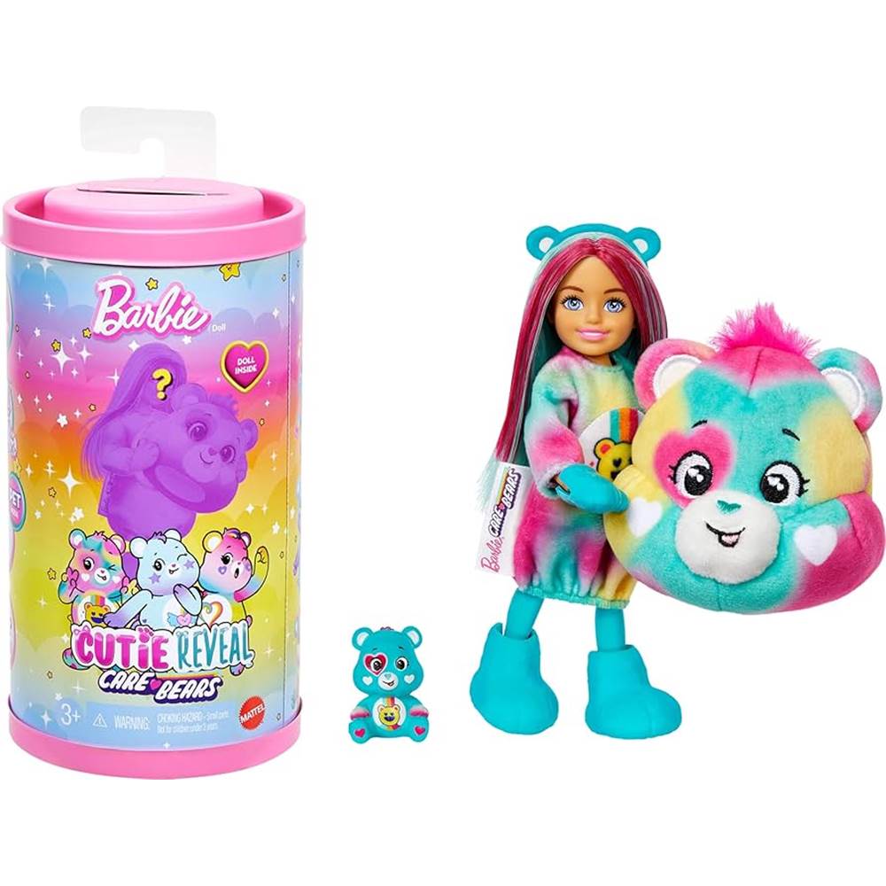Barbie Cutie Reveal Care Bears Seri 2