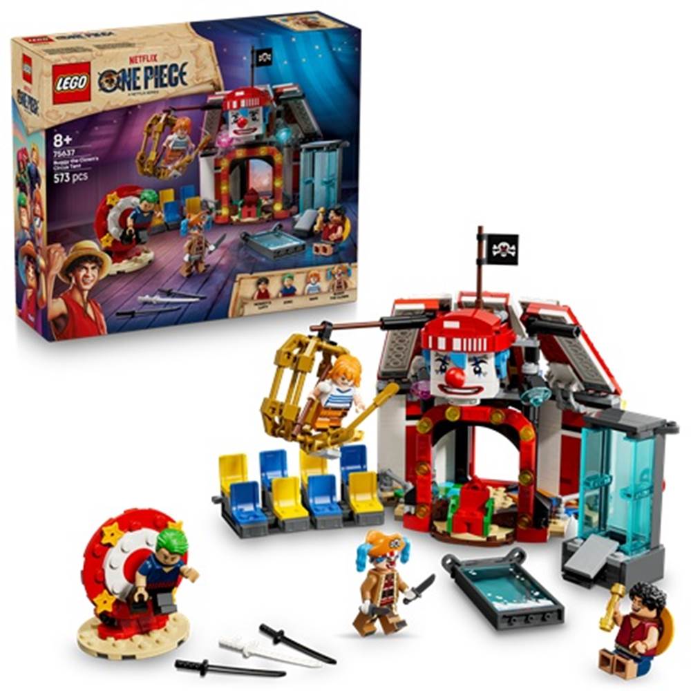 LEGO One Piece Palyaço Buggy'nin Sirk Çadırı