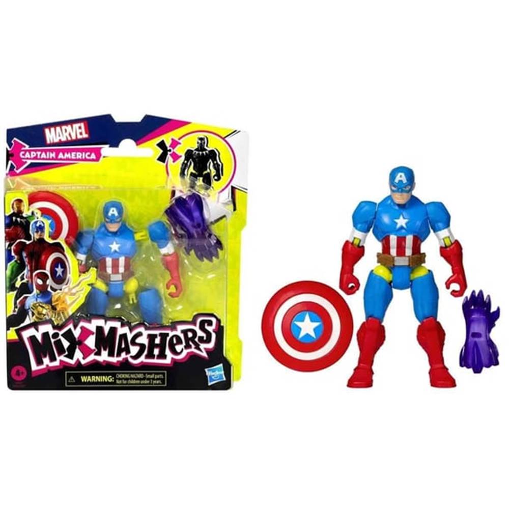 Marvel MixMashers Captain America Figürü