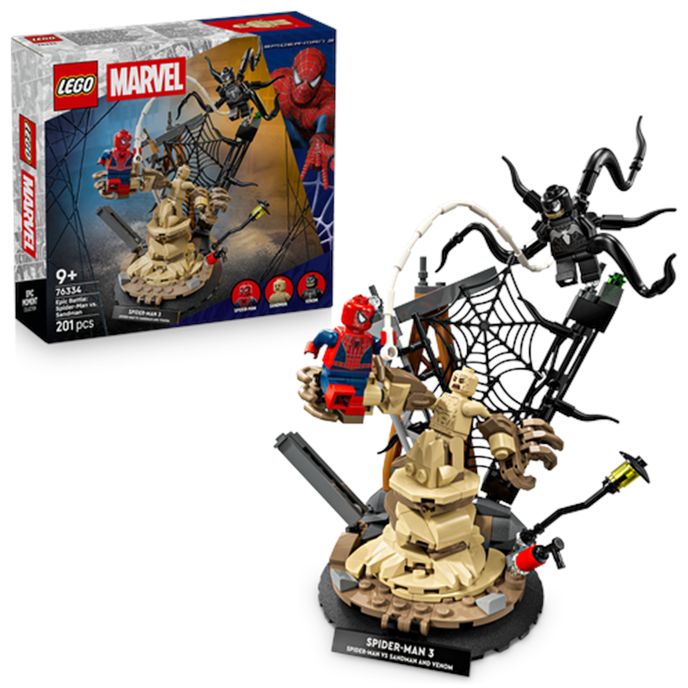 LEGO Marvel Efsanevi Savaş: Örümcek Adam, Kum Adam’a Karşı