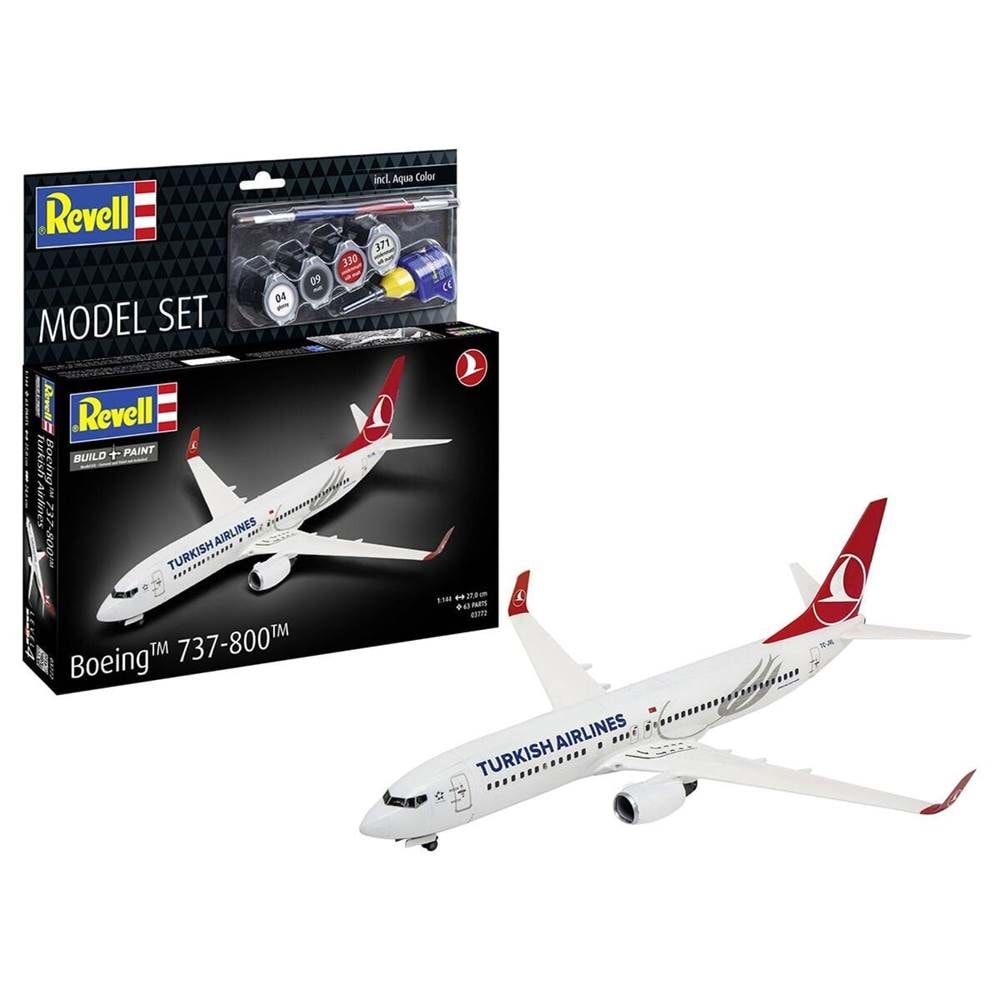 Model Set Türk Hava Yolları/Turkish Airlines Boeing 737-800
