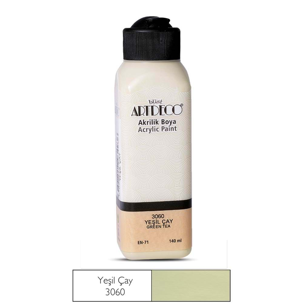 Artdeco Akrilik Boya 140ml Yeşil Çay 3060