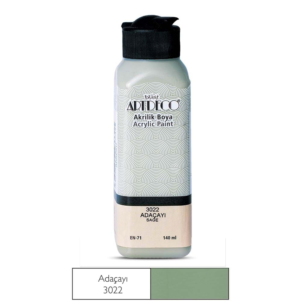 ARTDECO AKRİLİK 140ML ADAÇAYI