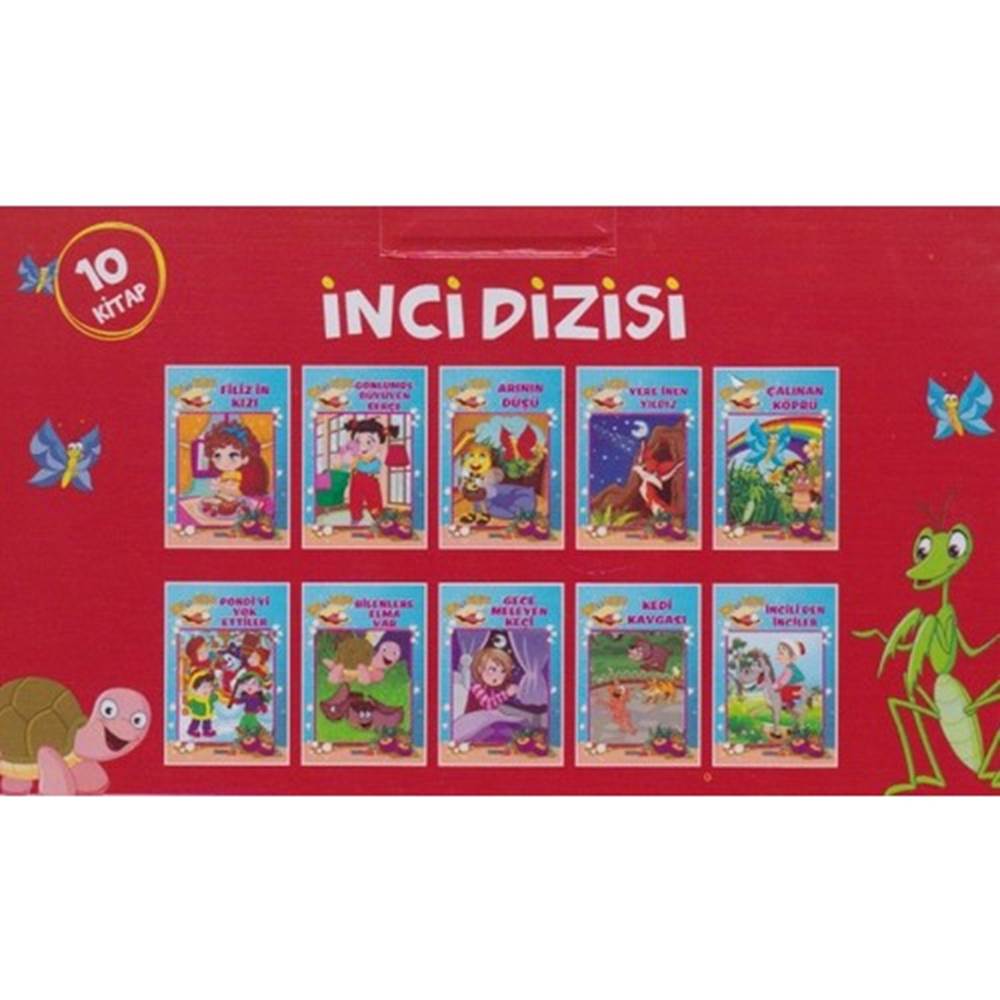 Gendaş Çocuk İnci Dizisi Hikaye Seti 1 ve 2. Sınıflar 10 Kitap