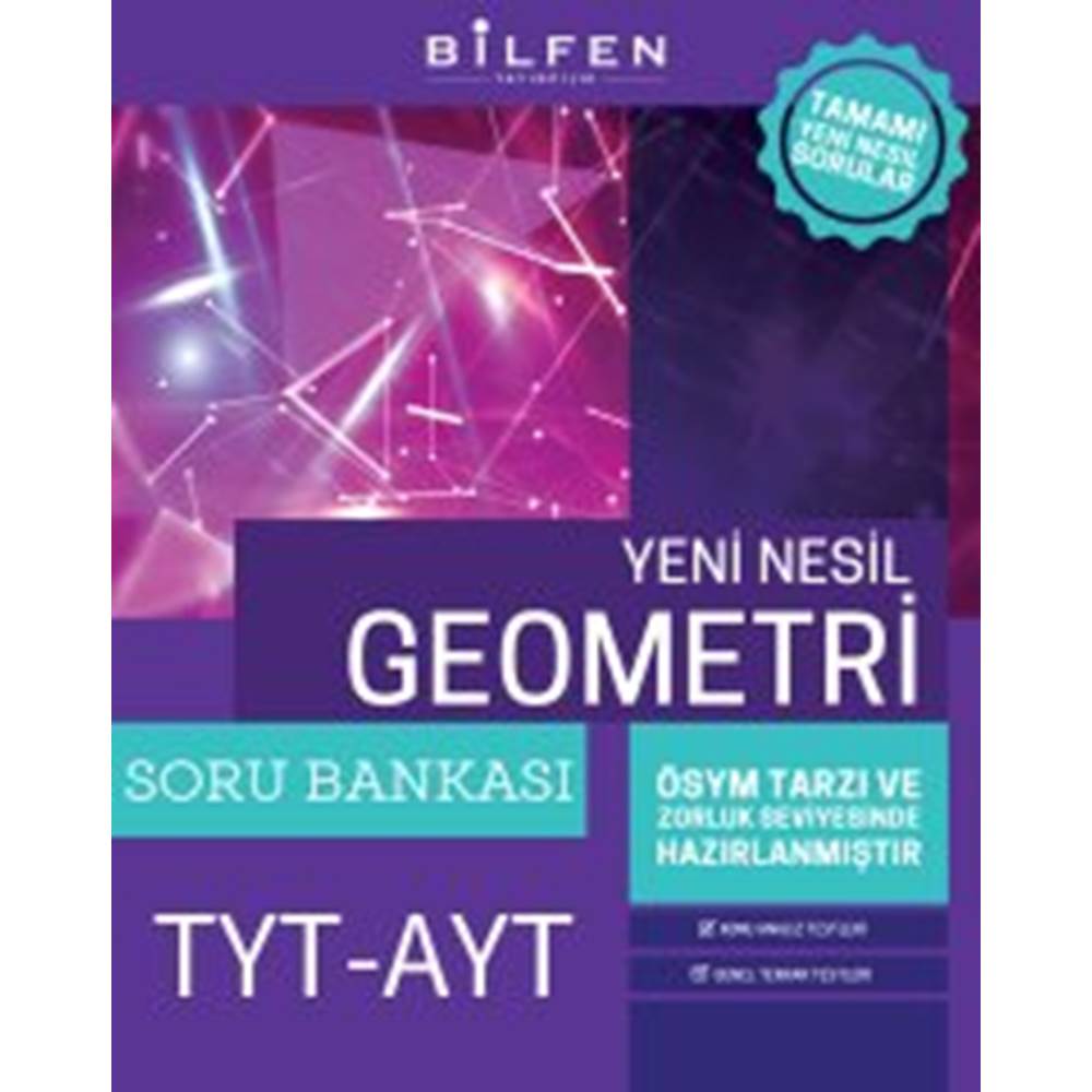 BİLFEN 12. SINIF TYT-AYT NESİL GEOMETRİ SORU BANKASI YENİ