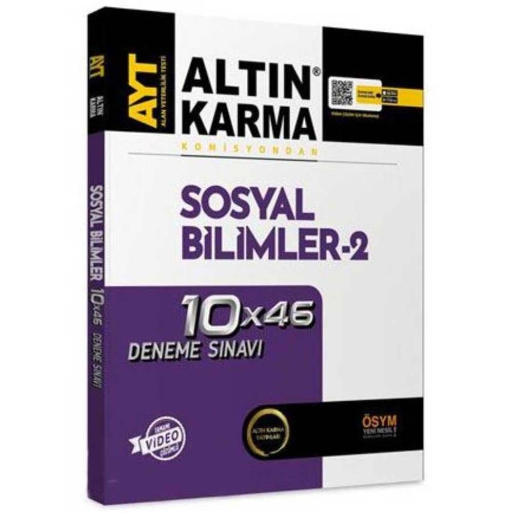 Altın Karma AYT Sosyal Bilimler-2 Branş Deneme