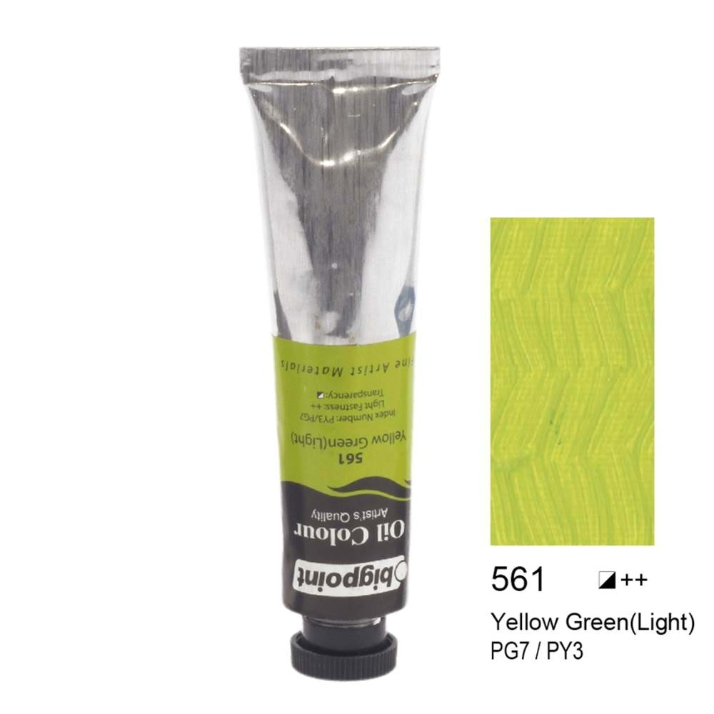 Bigpoint Yağlı Boya 200 ml Yellow Green Light 561