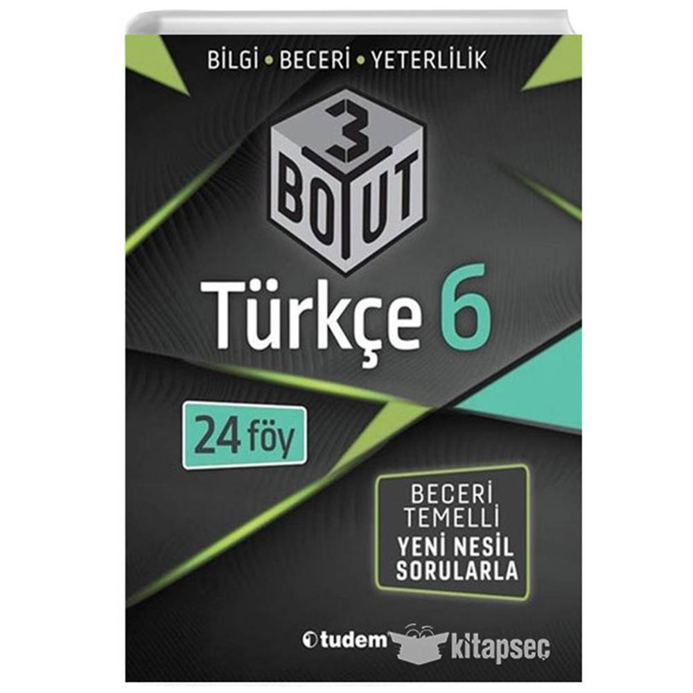 TUDEM 6.SINIF TÜRKÇE 3 BOYUT