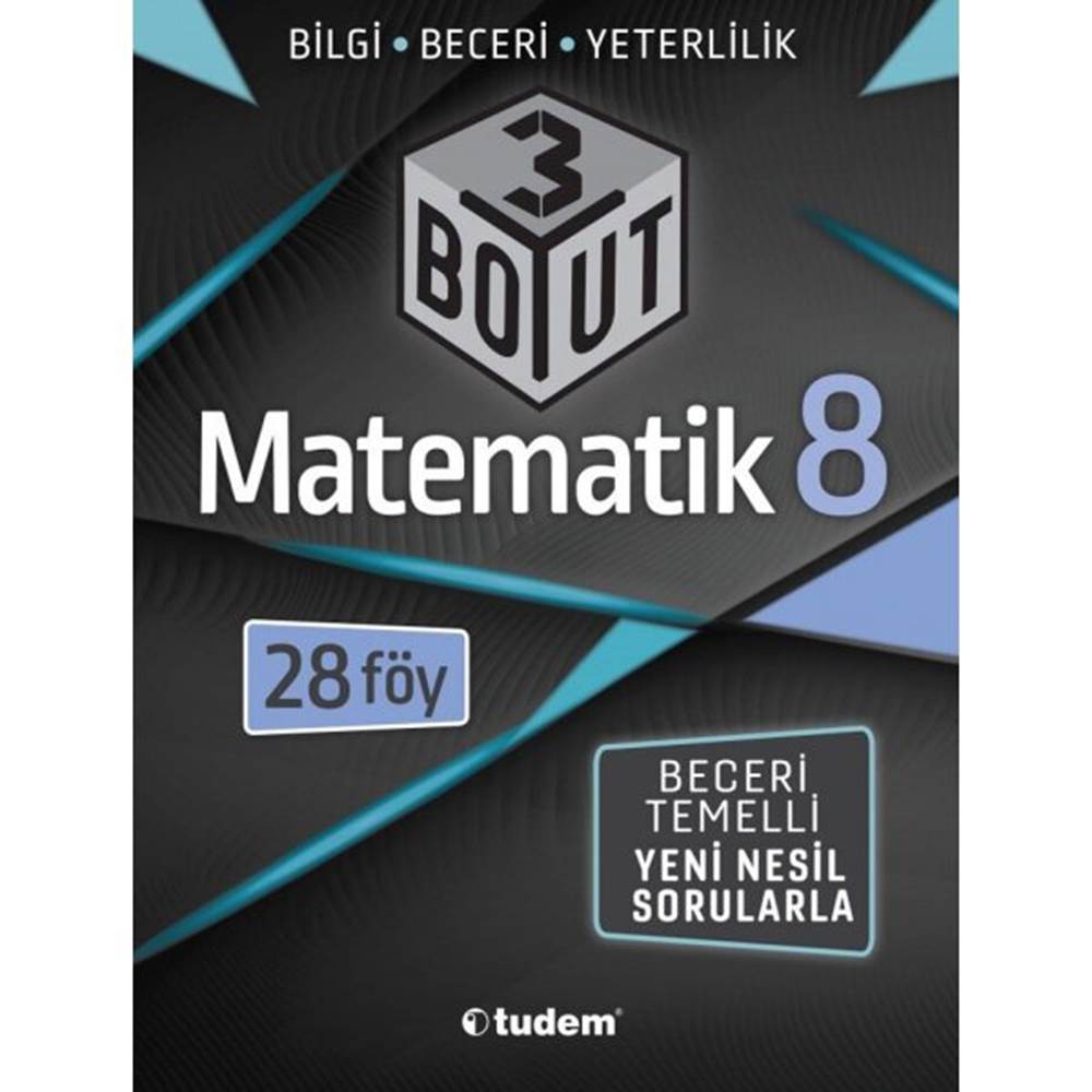 TUDEM 8.SINIF MATEMATİK 3 BOYUT