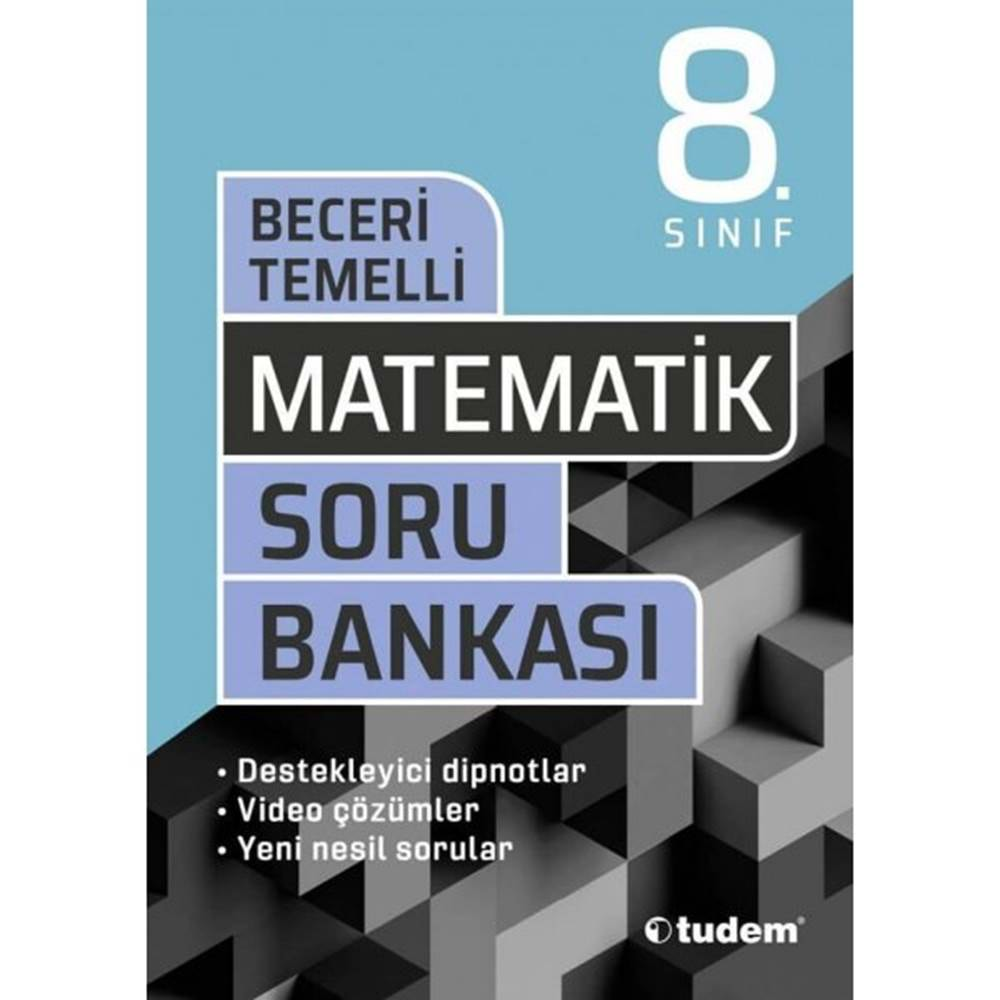 Tudem Yayınları - Bayilik 8. Sınıf Matematik Beceri Temelli Soru Bankası