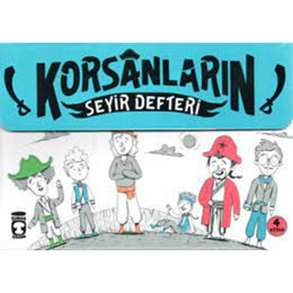 Korsanların Seyir Defteri Set (4 Kitap)