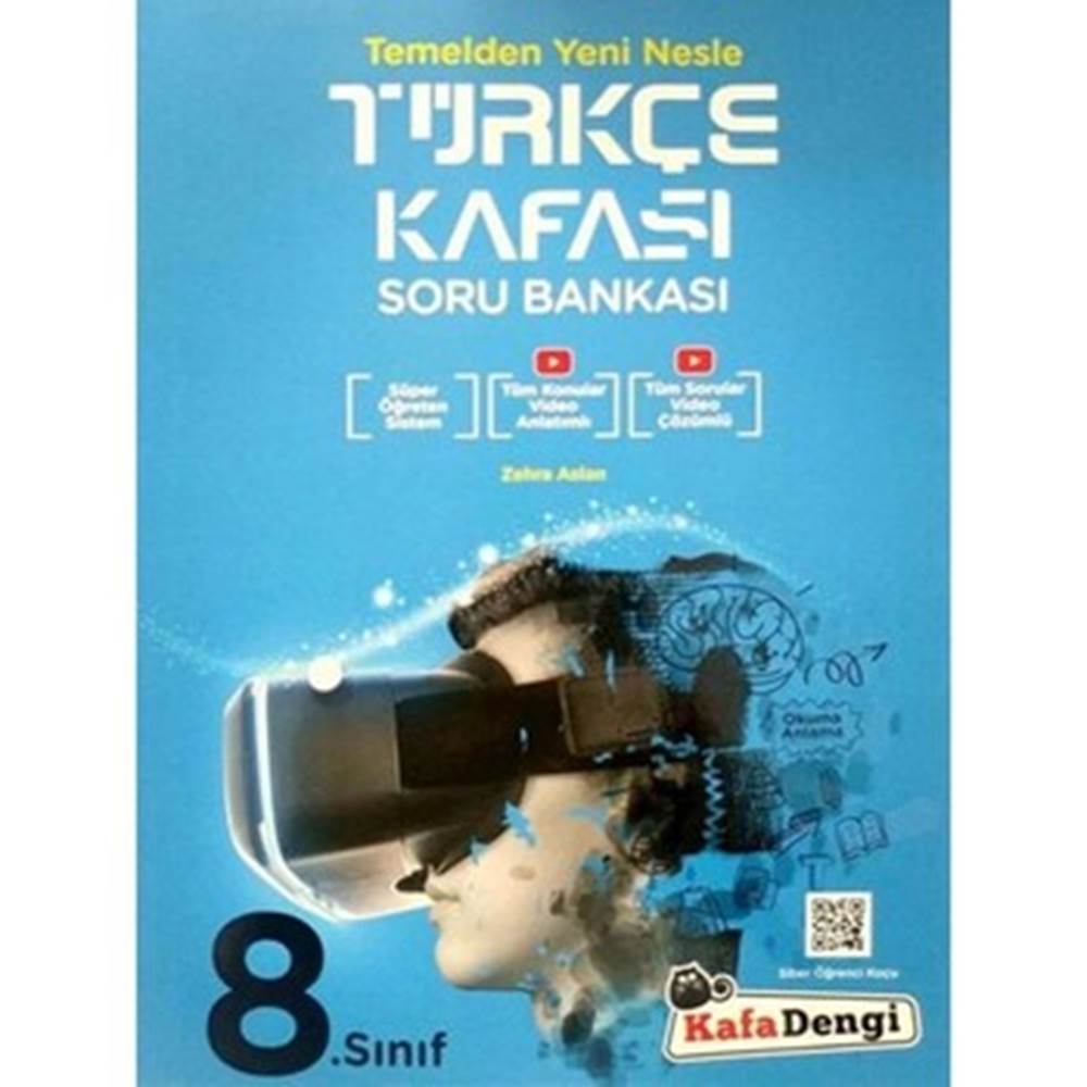 KafaDengi 8.Sınıf Türkçe Kafası Soru Bankası (Tümü Video Çözümlü)