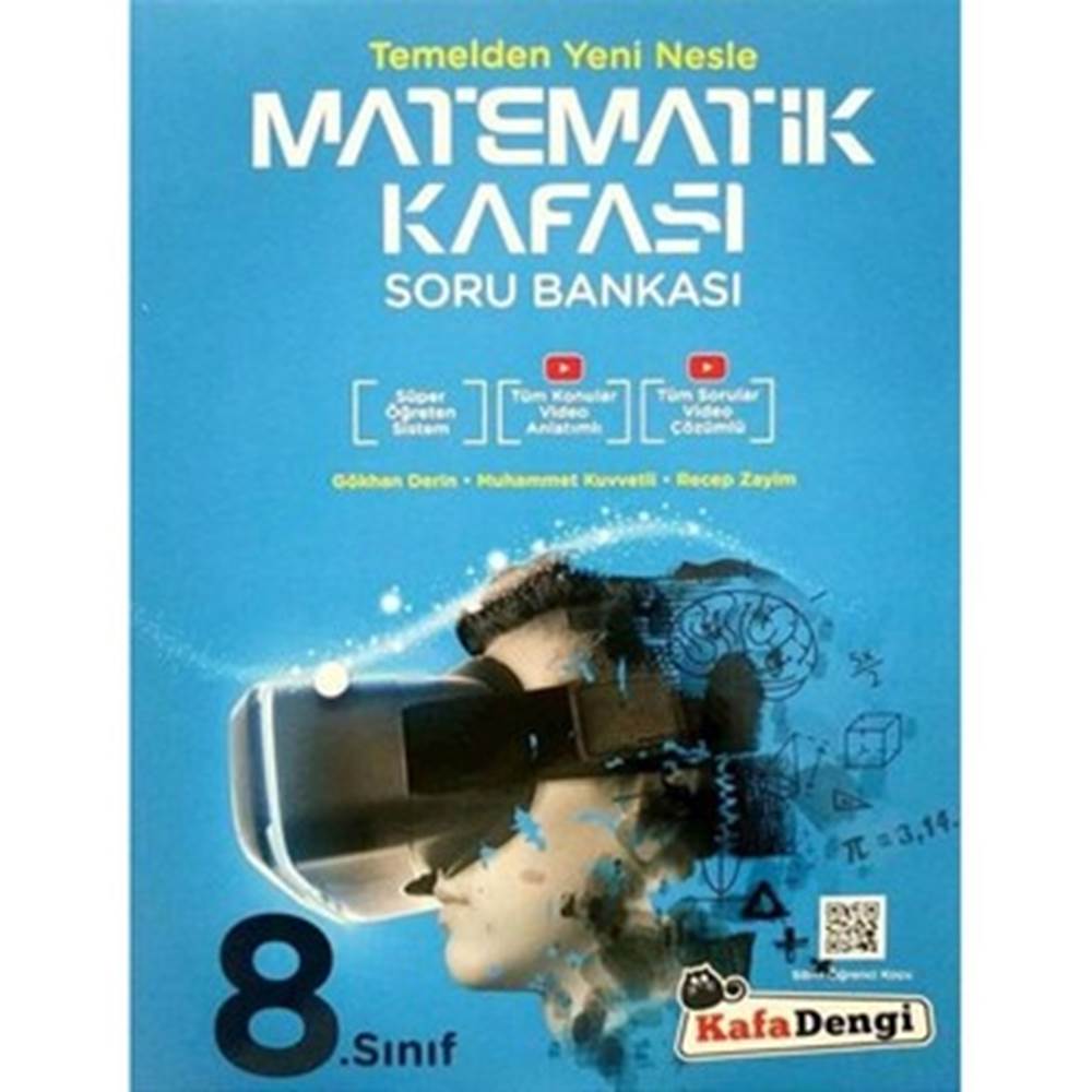 KafaDengi 8.Sınıf Matematik Kafası Soru Bankası (Tümü Video Çözümlü)