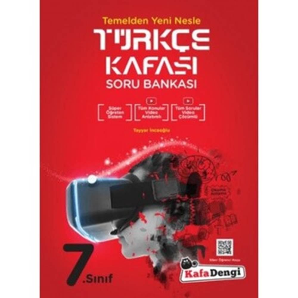 KafaDengi 7.Sınıf Türkçe Kafası Soru Bankası (Tümü Video Çözümlü)