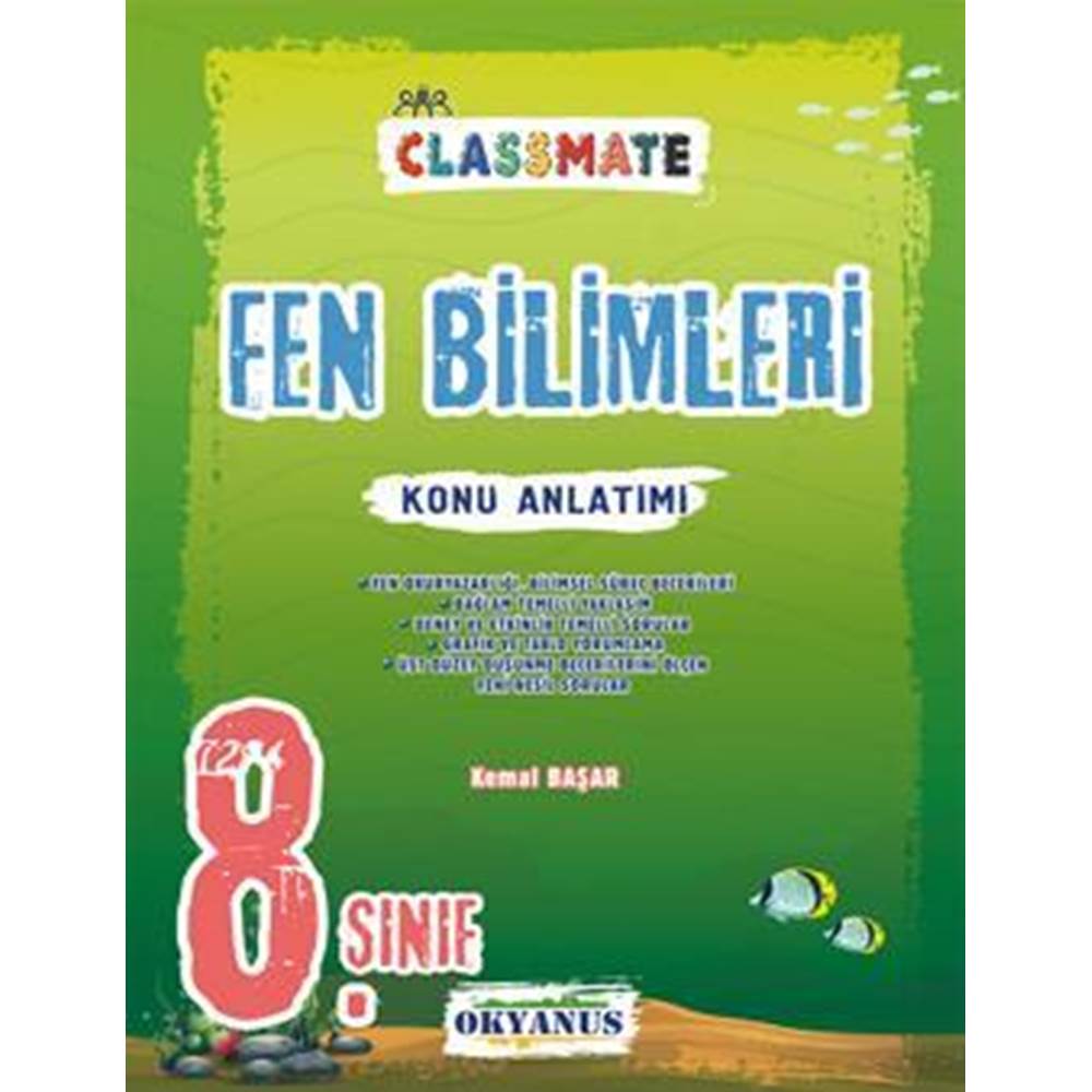 Okyanus 8. Sınıf Classmate Fen Bilimleri Konu Anlatımı