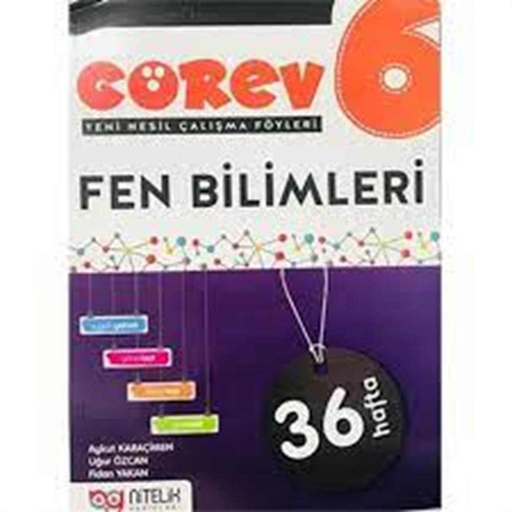 Nitelik 6.Sınıf Fen Bilimleri Görev Soru Föyleri (36 Hafta)