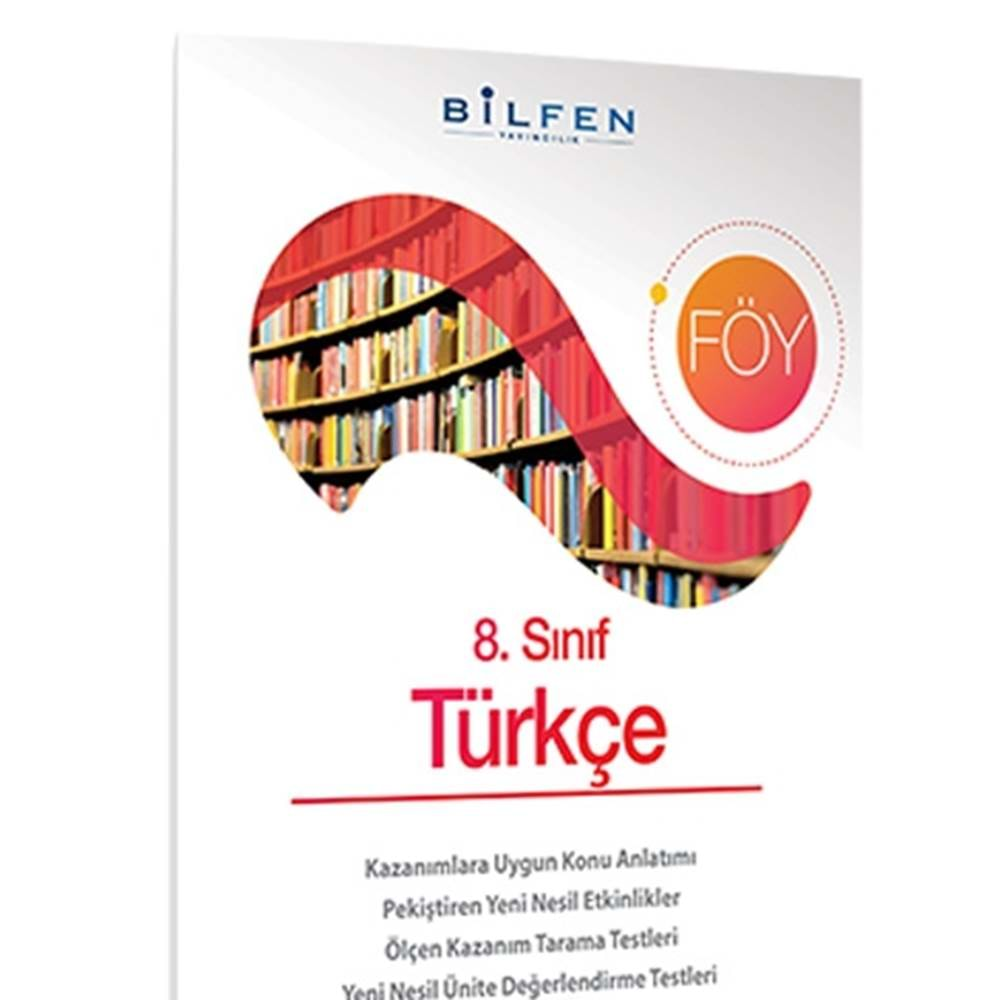 Bilfen Yayıncılık 8. Sınıf Türkçe Föy