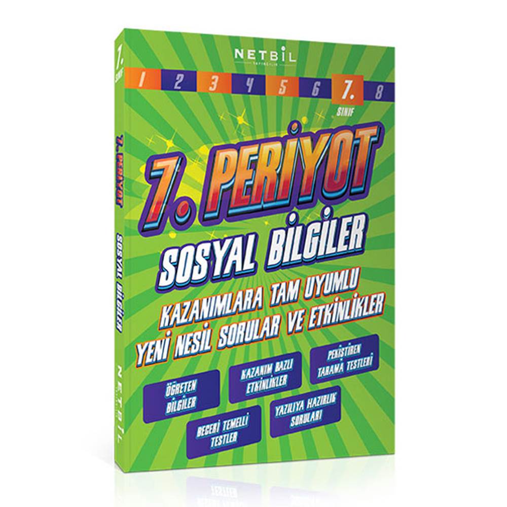 NETBİL 7. Periyot Sosyal Bilgiler Etkinlikli Soru Bankası