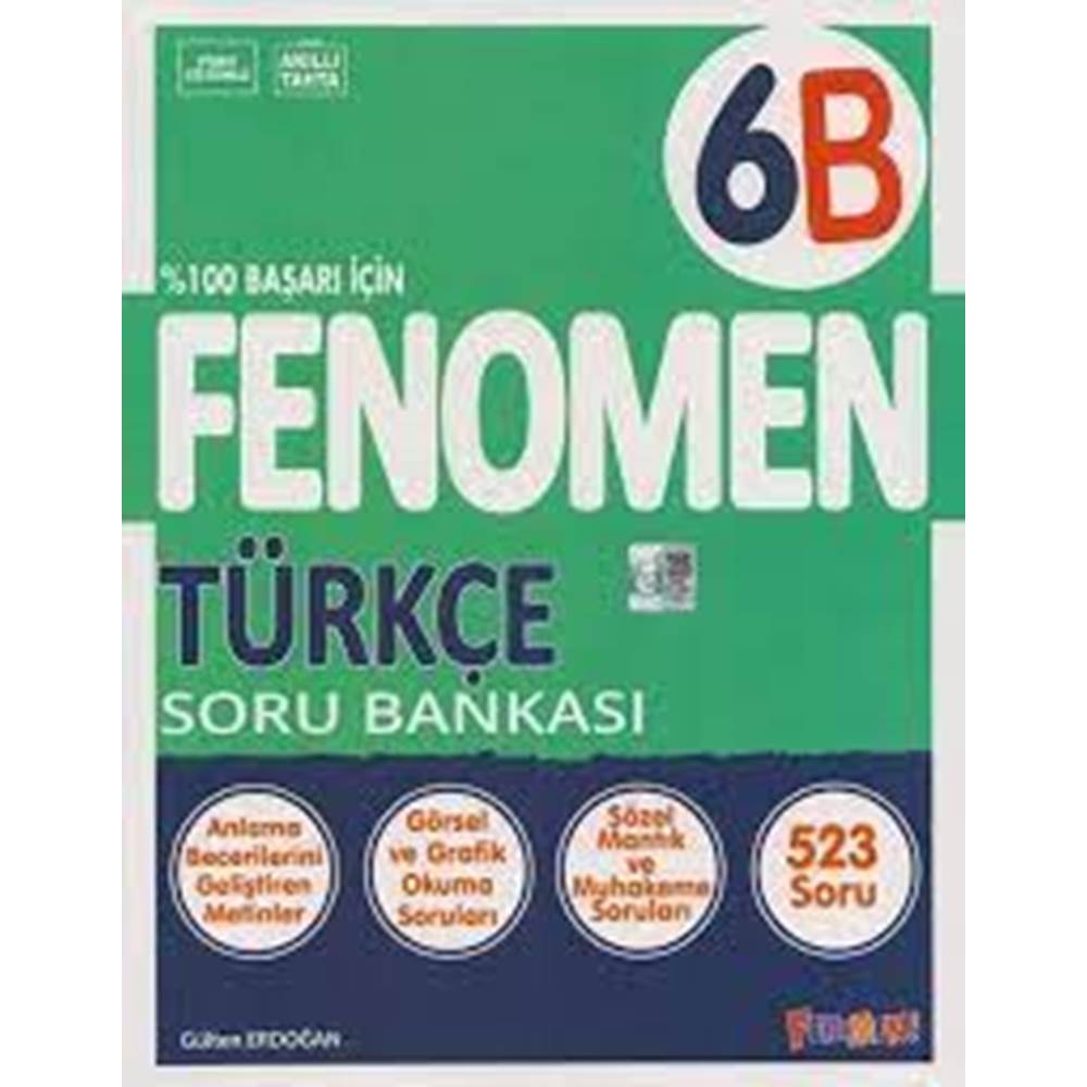 FENOMEN 6 TÜRKÇE SORU BANKASI (B)