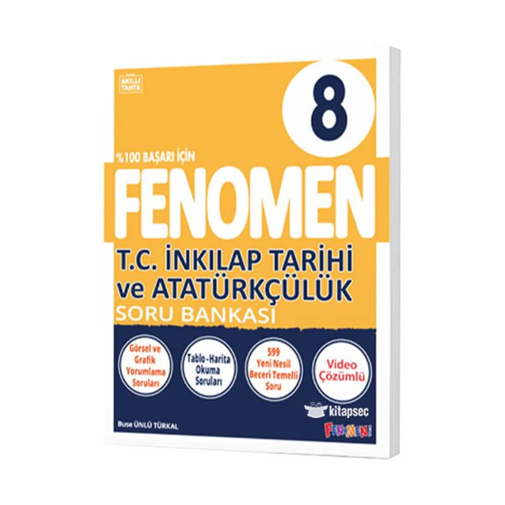 FENOMEN 8 İNKILAP TARİHİ VE ATATÜRKÇÜLÜK SORU BANKASI