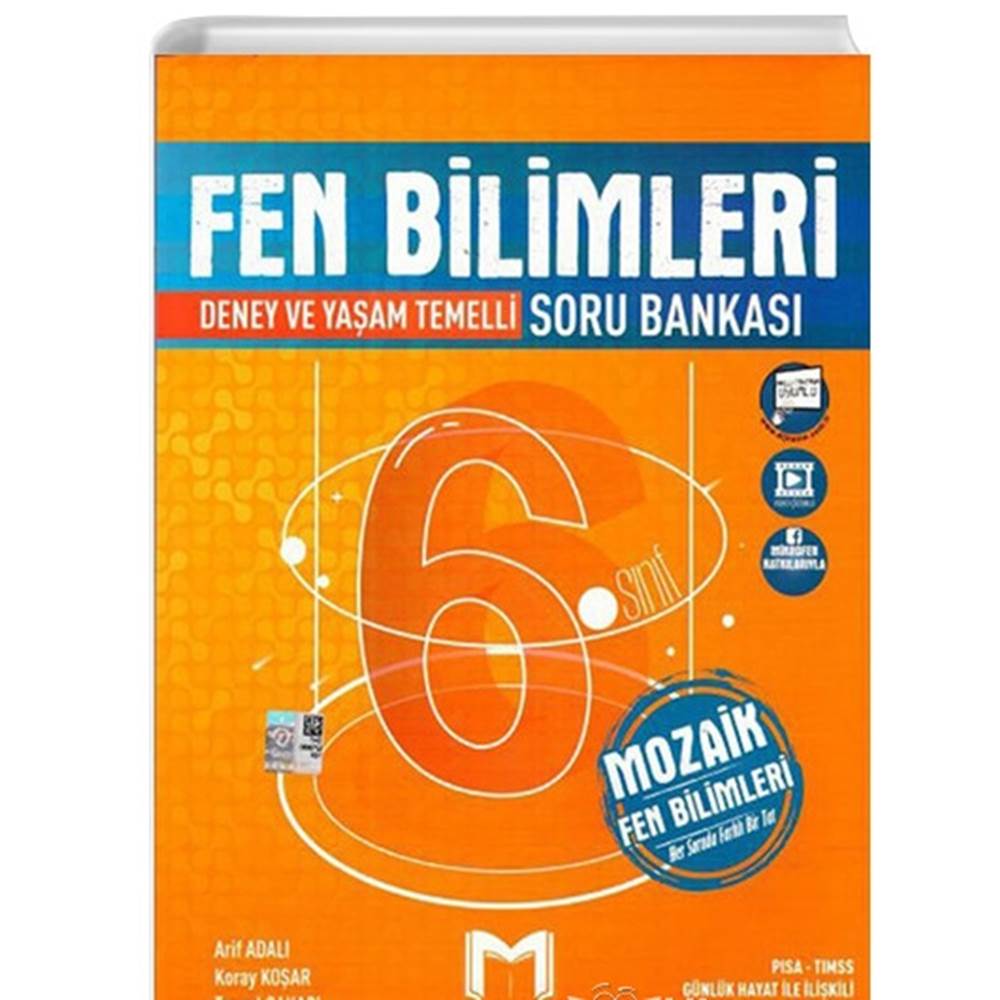 Mozaik Yayınları 6. Sınıf Fen Bilimleri Soru Bankası