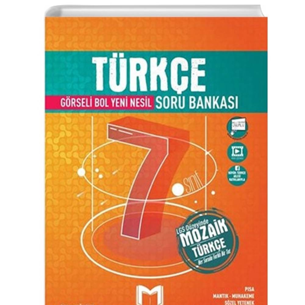 7. Sınıf Türkçe Soru Bankası Mozaik Yayınları