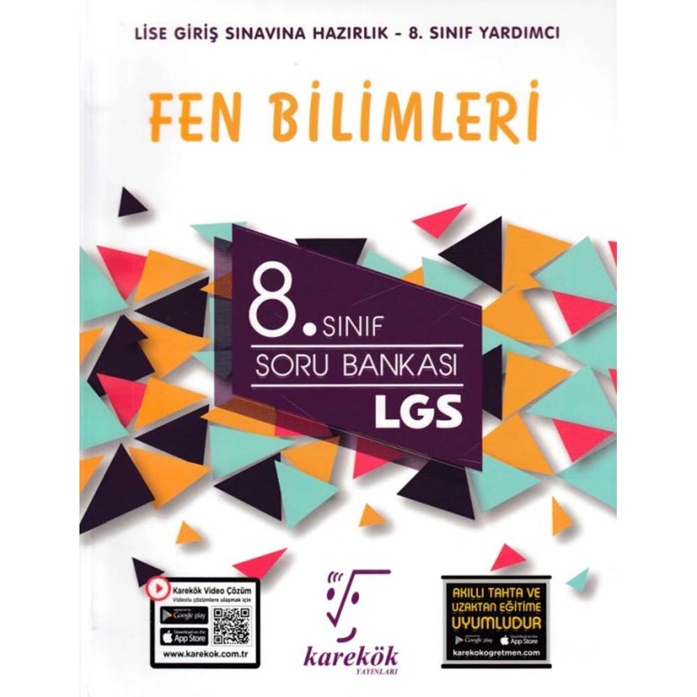 Karekök 8. Sınıf LGS Fen Bilimleri Soru Bankası (Yeni)