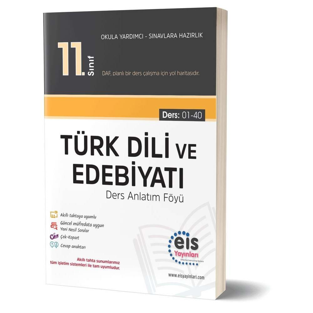 EİS 11.Sınıf - DAF - Türk Dili ve Edebiyatı