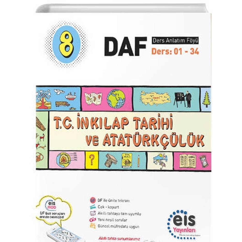 EİS 8.Sınıf - DAF - T.C. İnkılap Tarihi ve Atatürkçülük