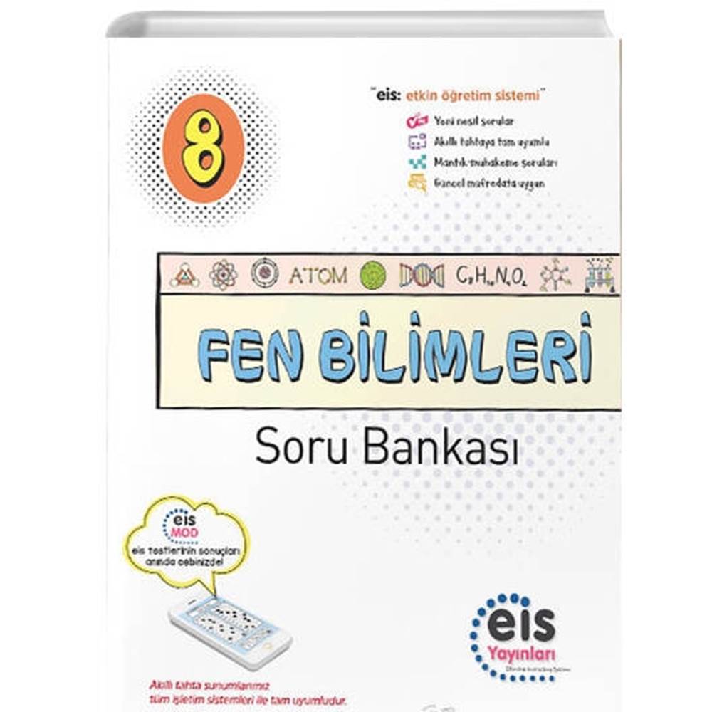 8. Sınıf Fen Bilimleri Soru Bankası EİS Yayınları