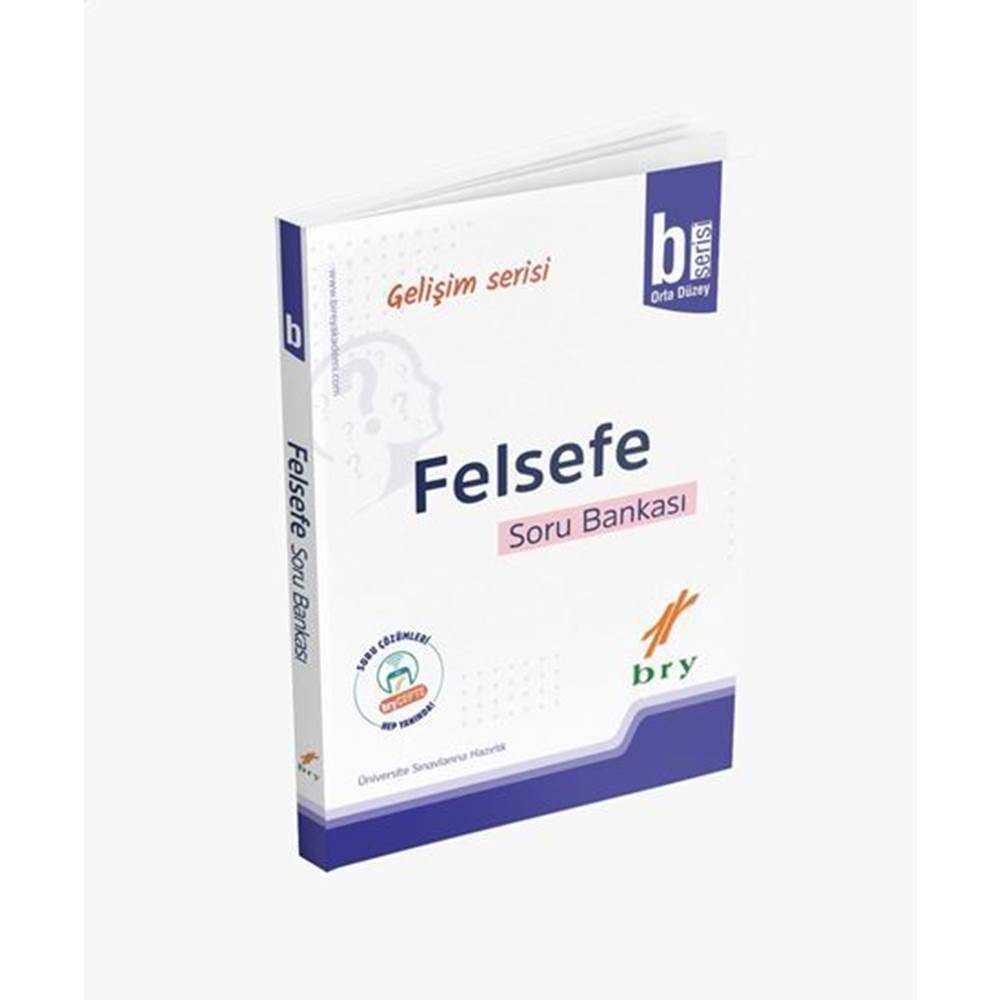 Birey Eğitim Yayınları Felsefe B Serisi Orta Düzey Video Çözümlü Soru Bankası