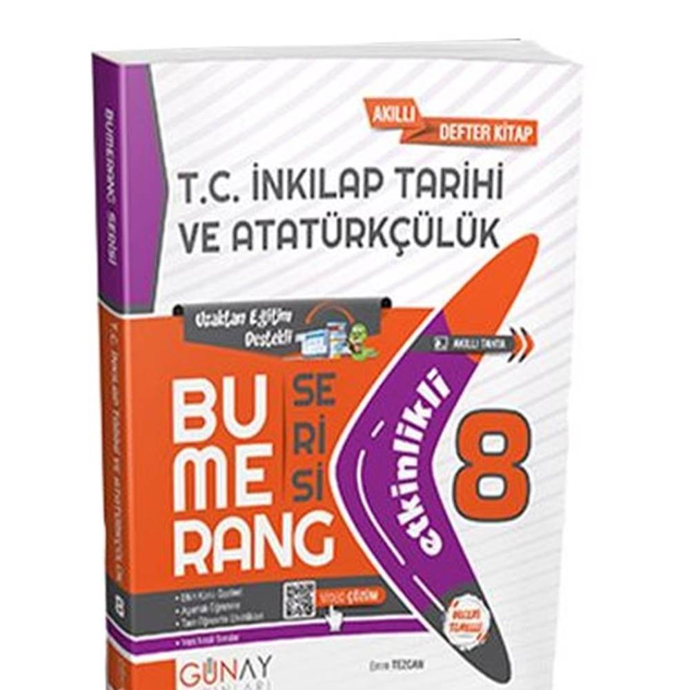 Günay 8. Sınıf Bumerang Etkinlikli T.C. İnkılap Tarihi ve Atatürkçülük