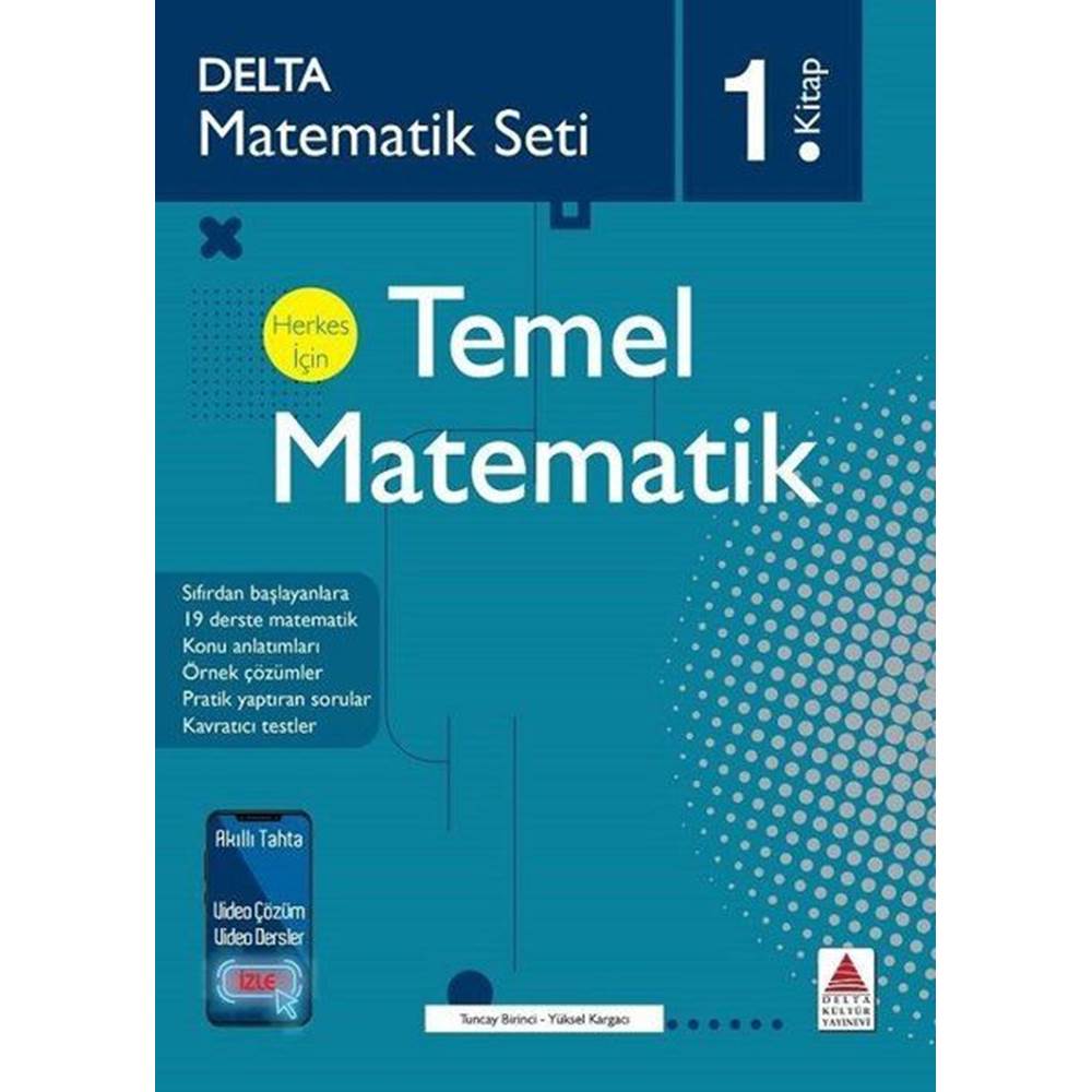 Delta Matematik Seti 1.Kitap Herkes İçin Temel Matematik