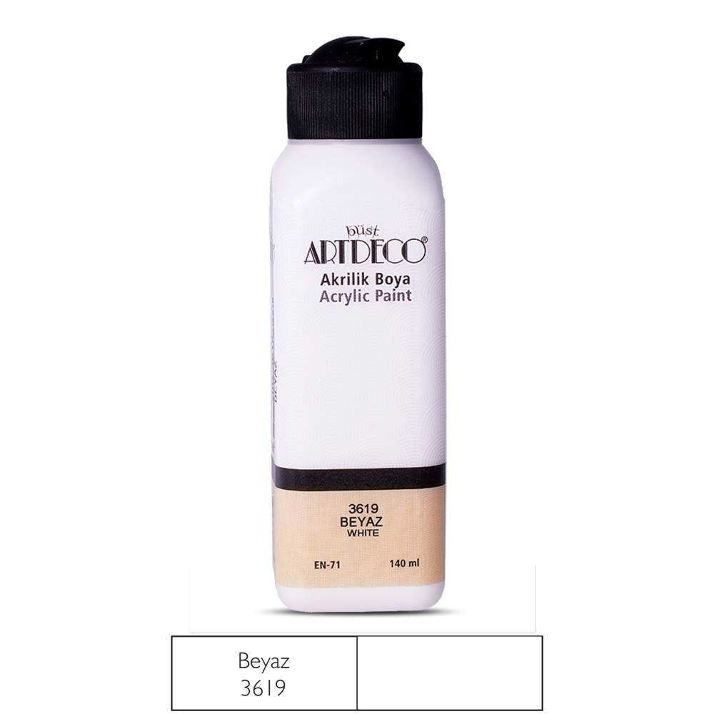 Artdeco Akrilik Boya 140ml Beyaz Sedef 3720