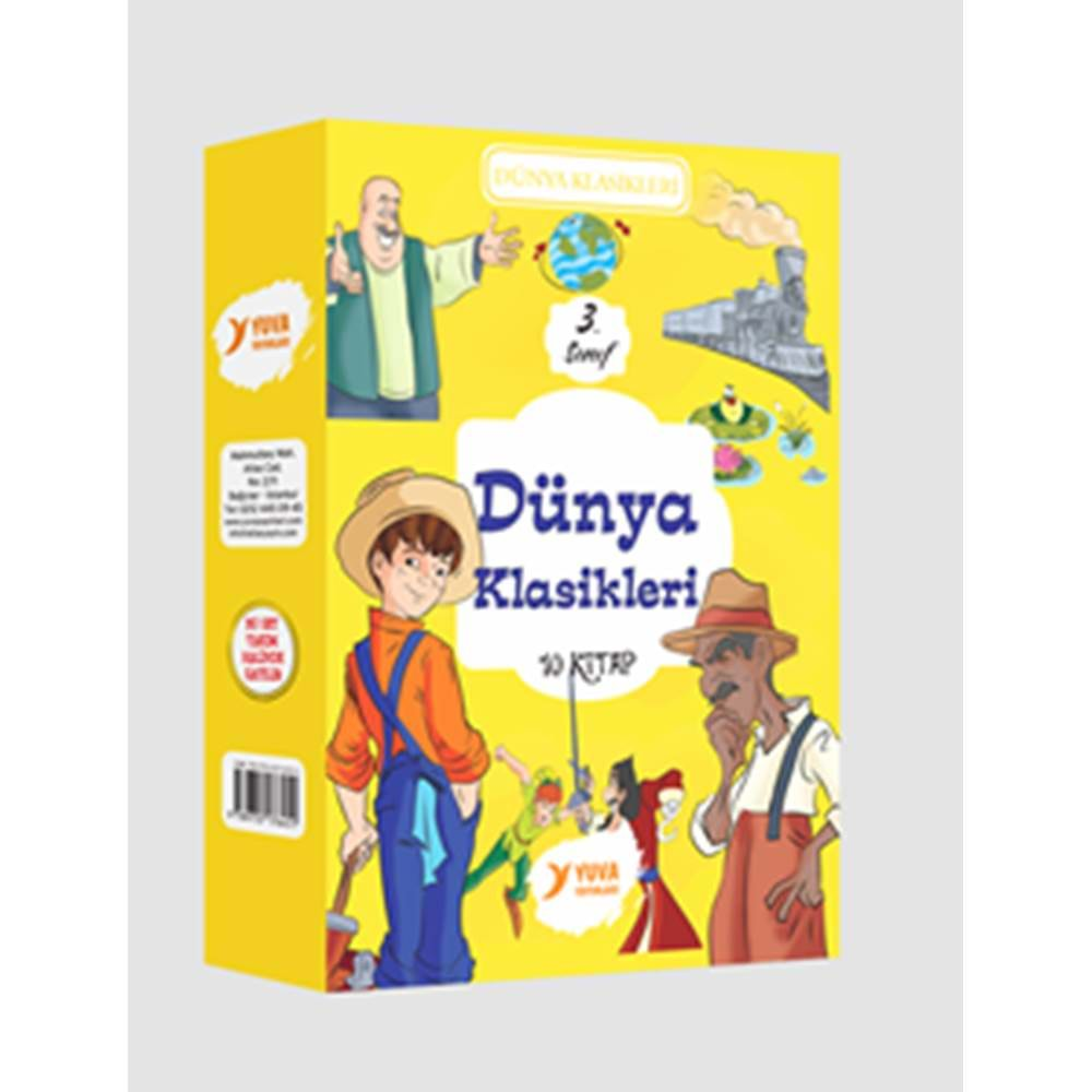 Dünya Klasikleri 3. Sınıf 10 Kitap