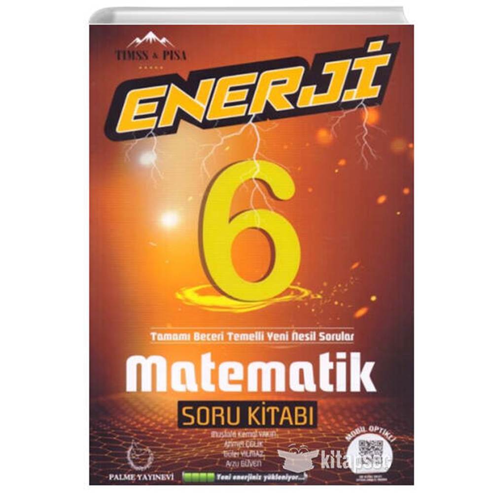 Palme 6.Sınıf Enerji Matematik Soru Kitabı