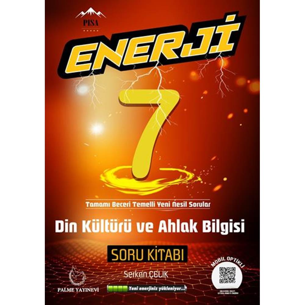 Palme Yayıncılık 7. Sınıf Enerji Din Kültürü ve Ahlak Bilgisi Soru Kitabı