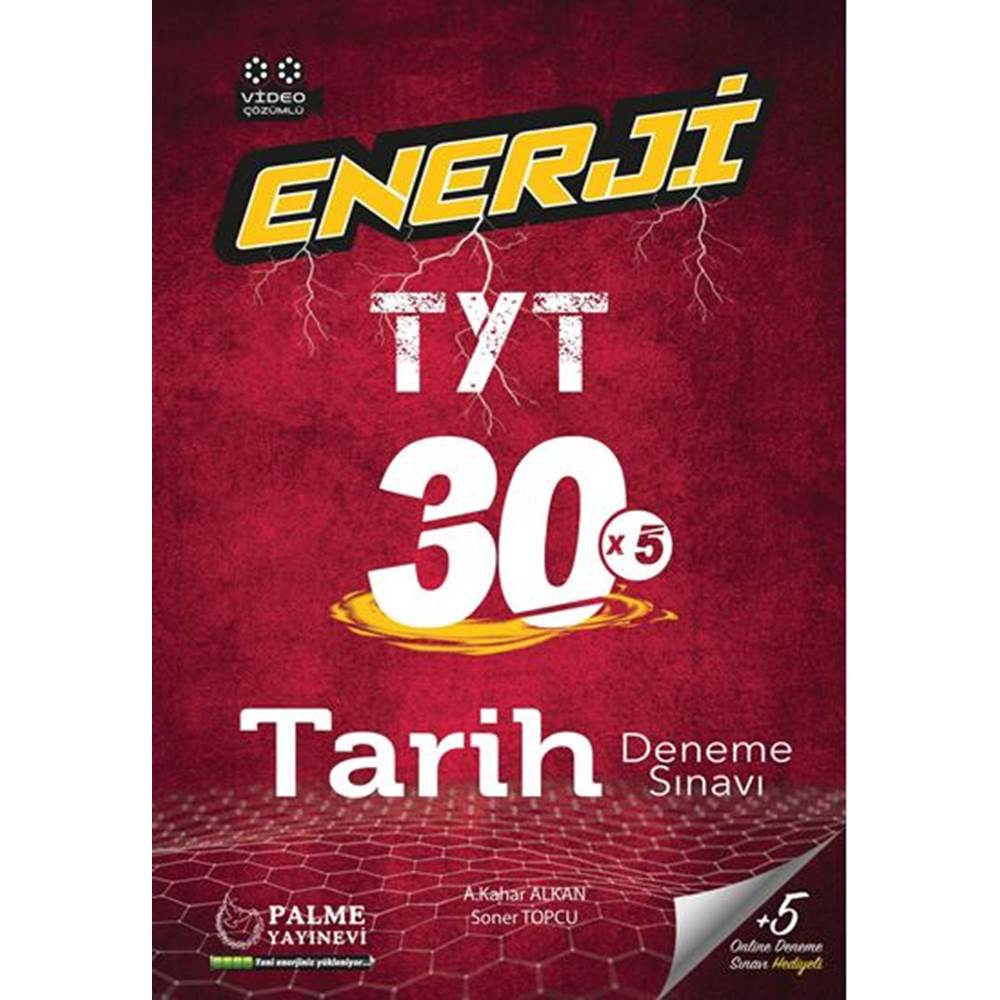 PALME ENERJİ YKS TYT TARİH 30 DENEME SINAVI VİDEO ÇÖZÜMLÜ *YENİ*