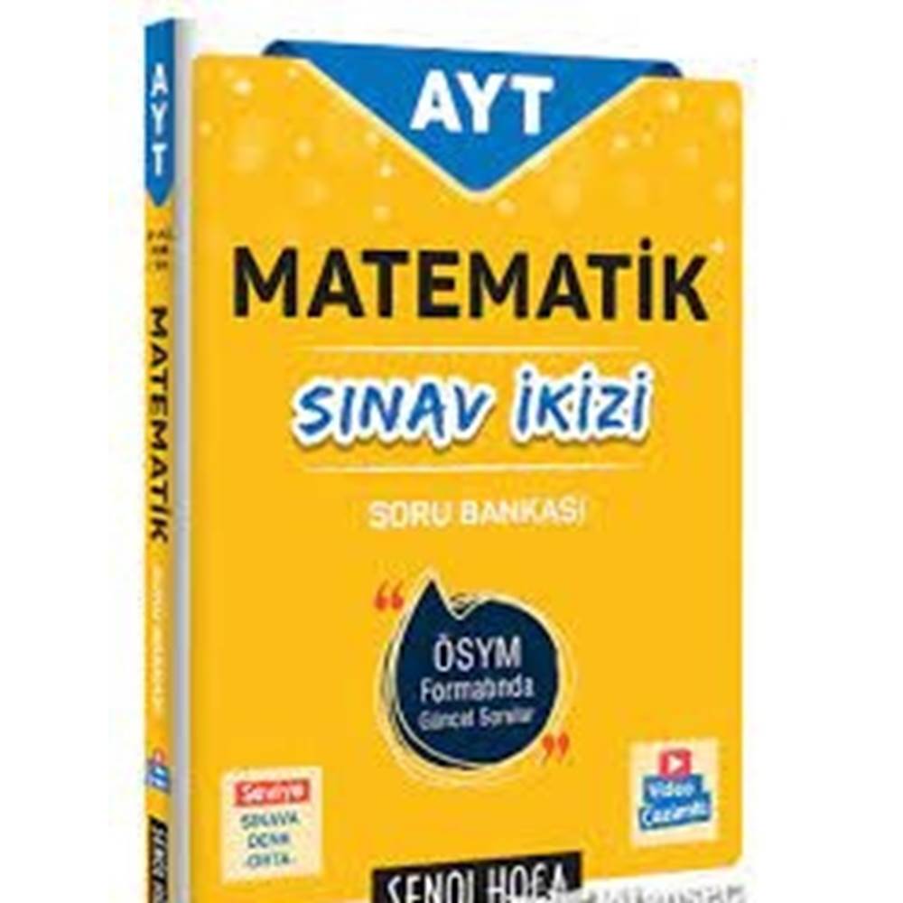 Şenol Hoca AYT Matematik Sınav İkizi Soru Bankası