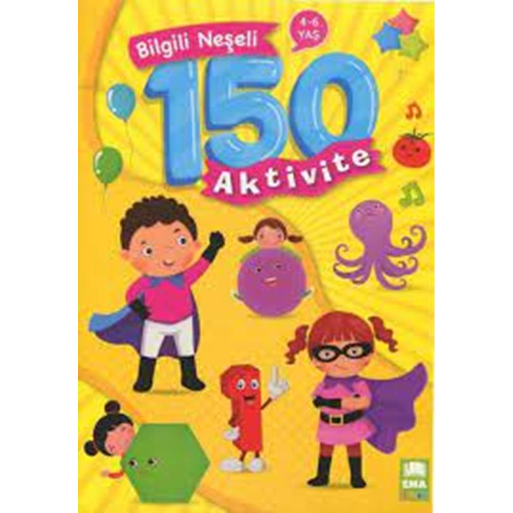 Bilgili Neşeli 150 Aktivite 4-6 Yaş