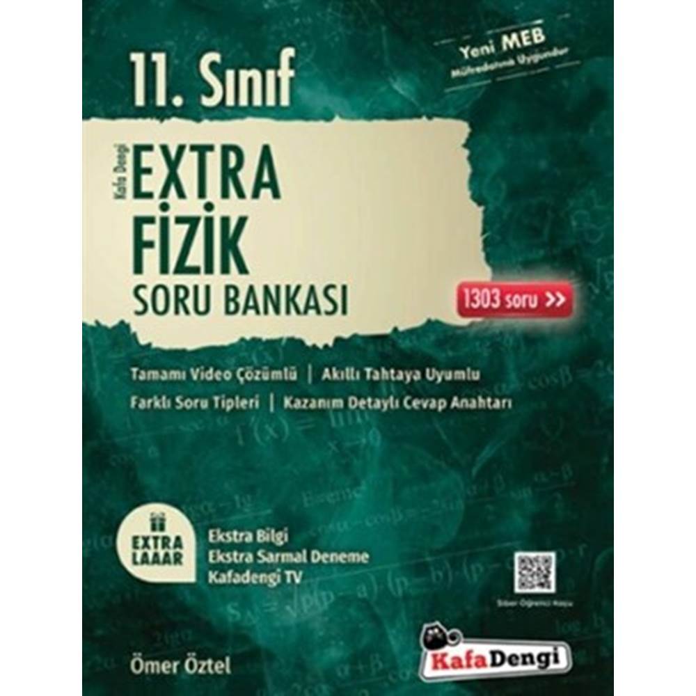 KafaDengi 11.Sınıf Extra Fizik Soru Bankası (Tümü Video Çözümlü)