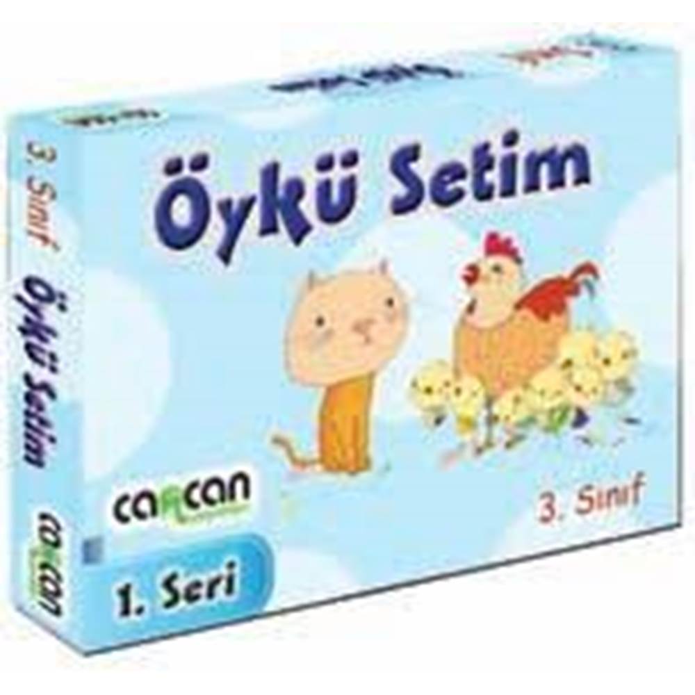 Cancan 3.Sınıf Öykü Setim 10 Kitaplı Kutulu Set 1. Seri