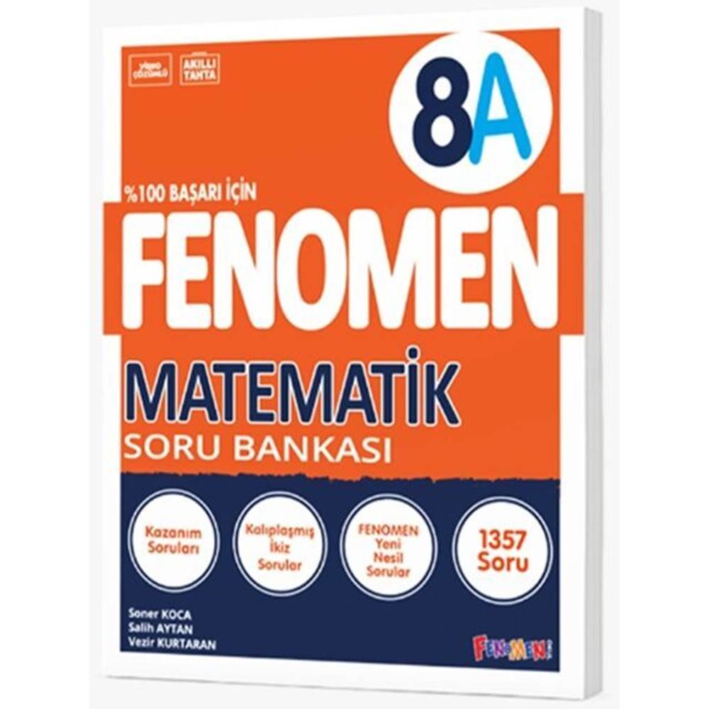 FENOMEN 8 MATEMATİK SORU BANKASI (A)