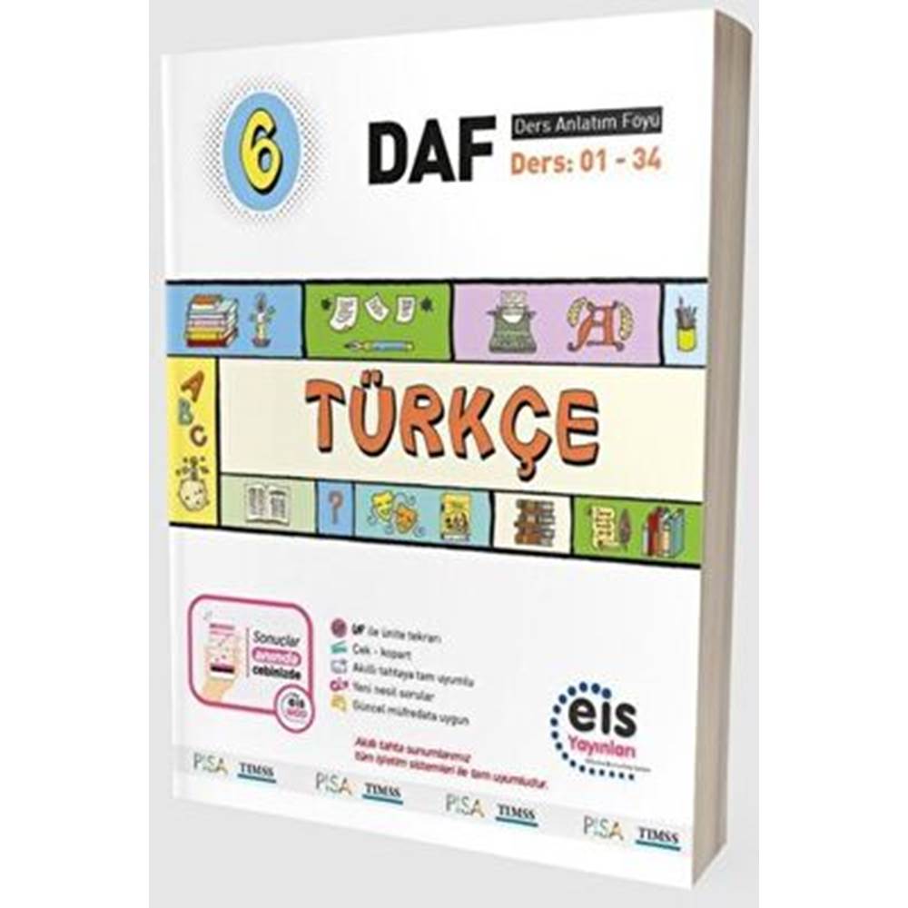 EİS 6.Sınıf - DAF - Türkçe