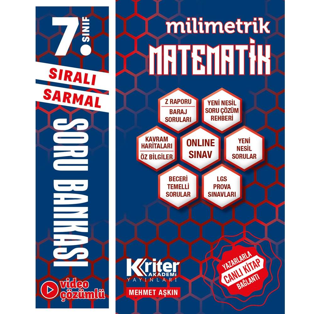 7.SINIF MİLİMETRİK MATEMATİK SORU BANKASI