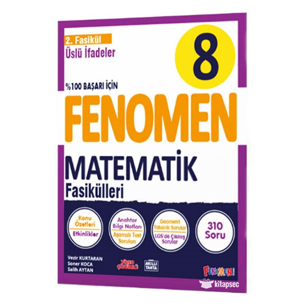 FENOMEN 8 MATEMATİK 2.FASİKÜL (ÜSLÜ İFADELER)