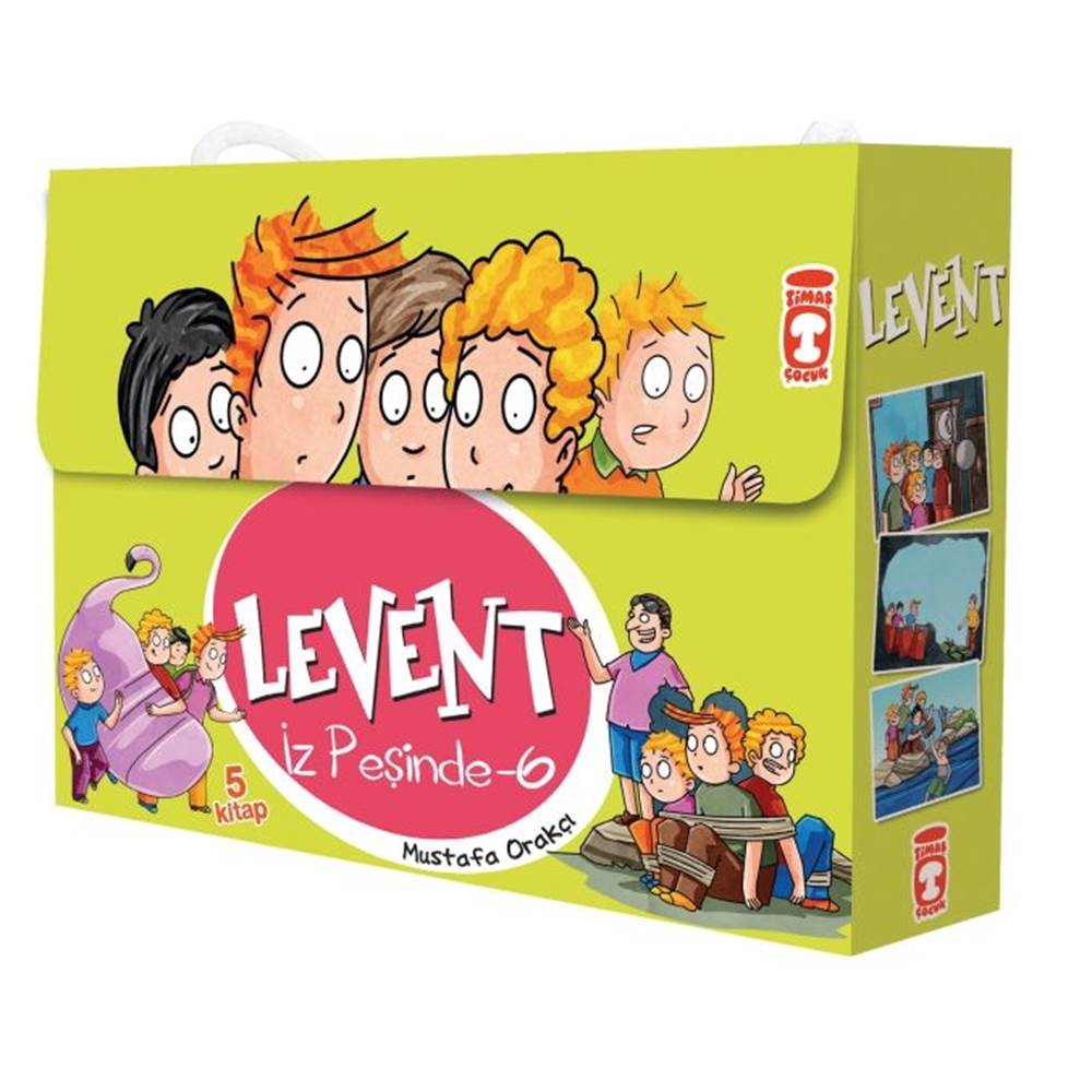 Levent İz Peşinde 6 Set (5 Kitap)