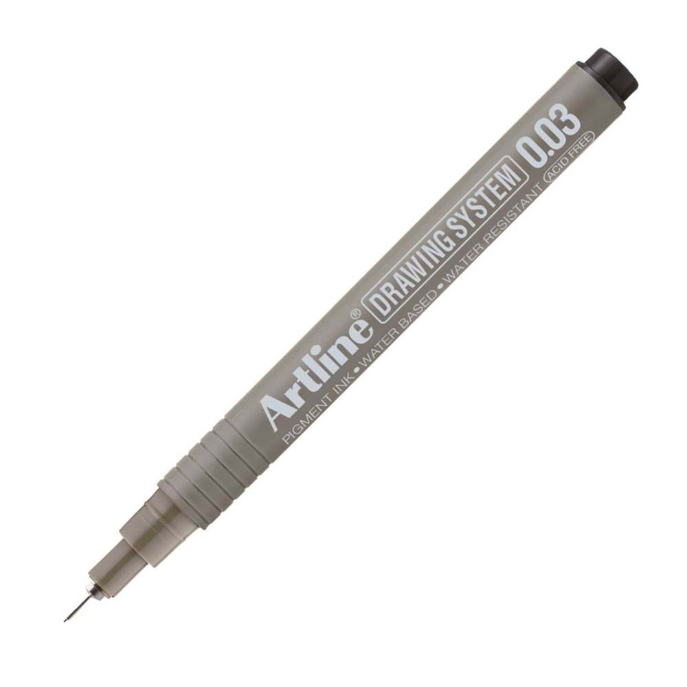 Artline Drawing System 0.03 Çizim Kalemi Uç:0,03mm Siyah